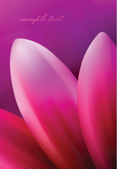 free vector Absolutely beautiful flowers and plant vector